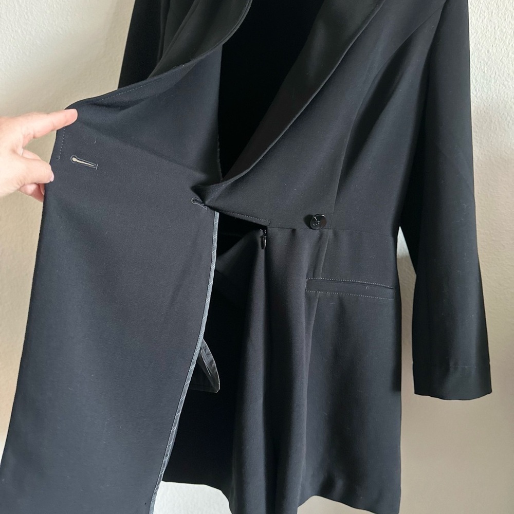 By Anthropologie women’s suit blazer romper - Picture 7 of 12